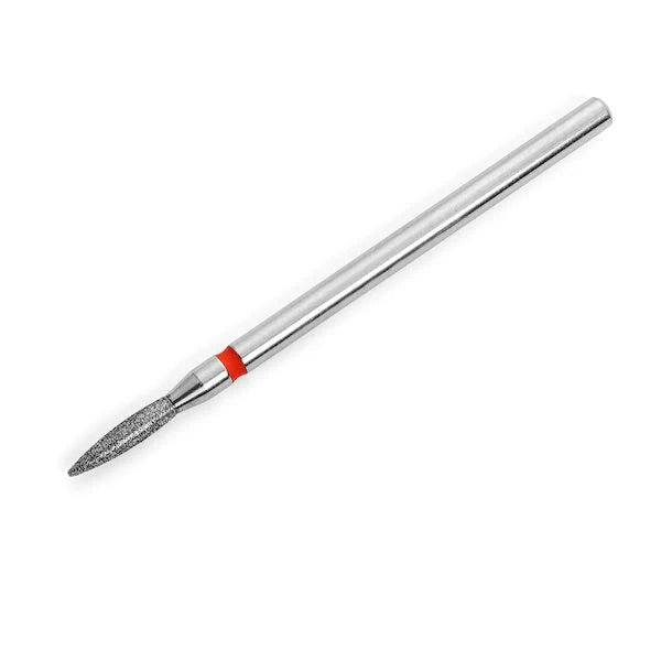 Fresa diamantada flama 0.18 roja