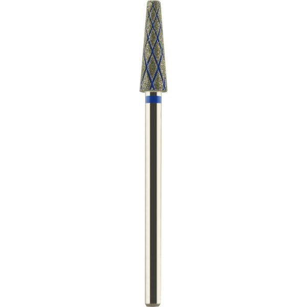 Fresa rusa Cónica Cooling Groove 4 mm Azul