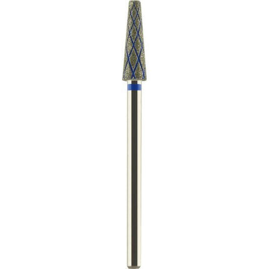 Fresa rusa Cónica Cooling Groove 4 mm Azul